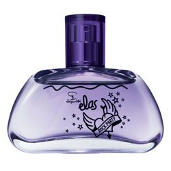 Colônia Desodorante Feminina Elas Rock Party, 60ml Descrição